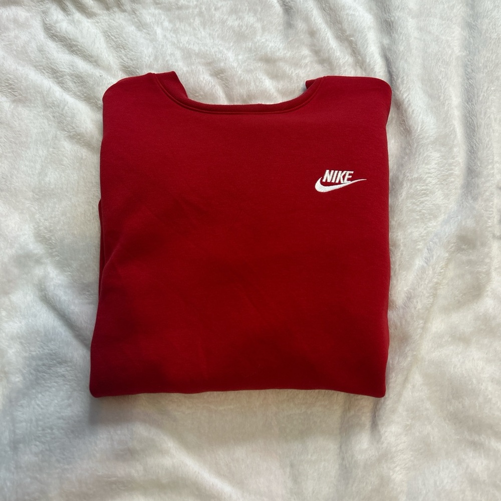 Nike Crimson Crewneck Sweatshirt